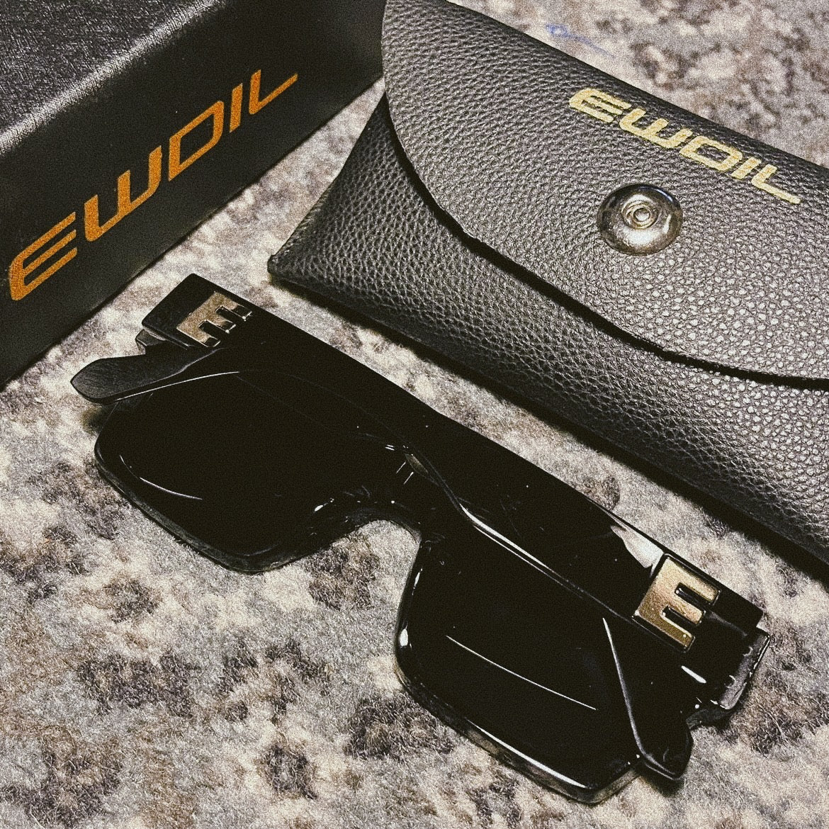 FUBUVISION 002 (VIRGIL WAS HERE) LIMITED EDITION BLACK SUNGLASSES