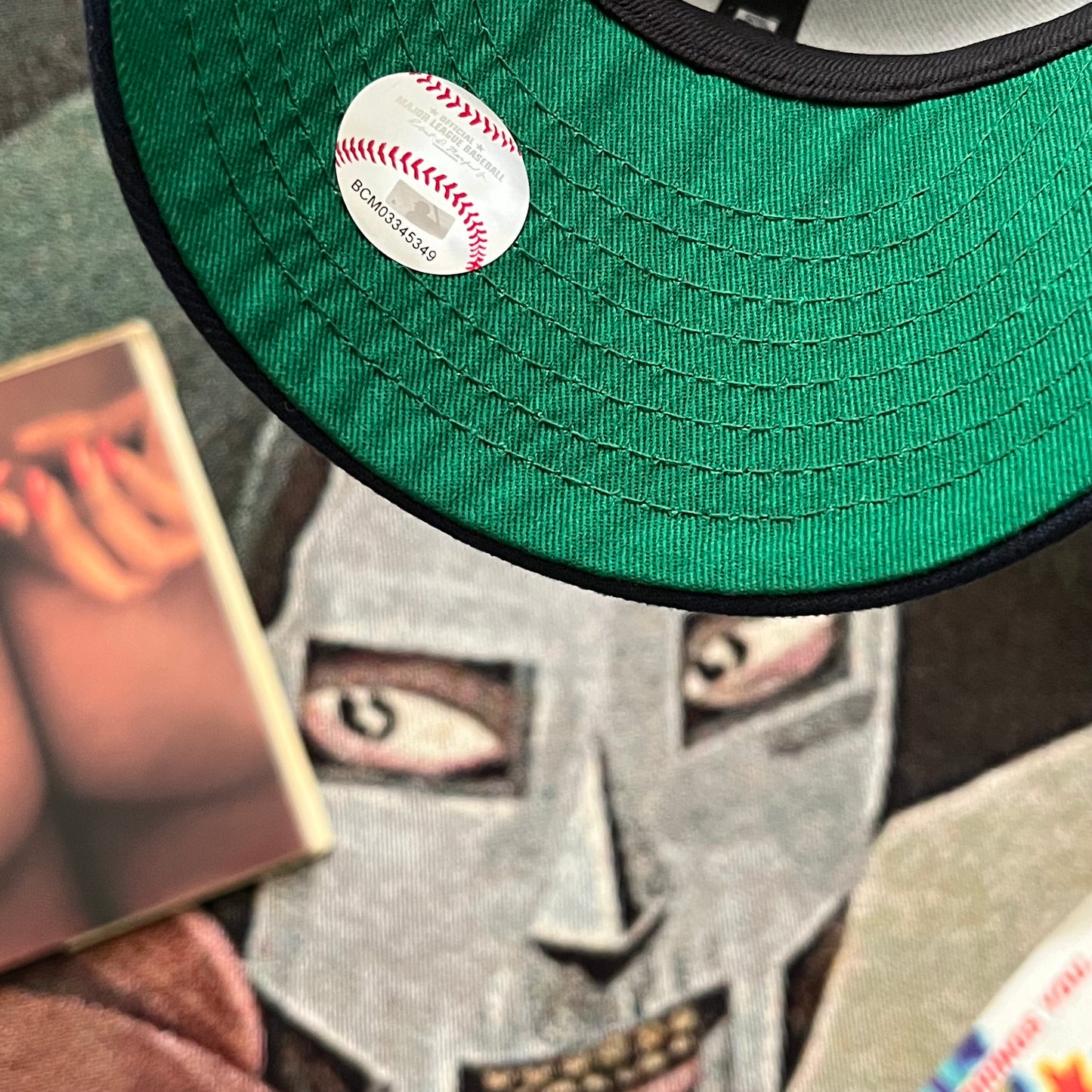 TEAL SEATTLE MARINERS TWO-TONE  (GREEN UV) BIG DUMPER SIDE PATCH FITTED HAT [OG GAMER EDITION]
