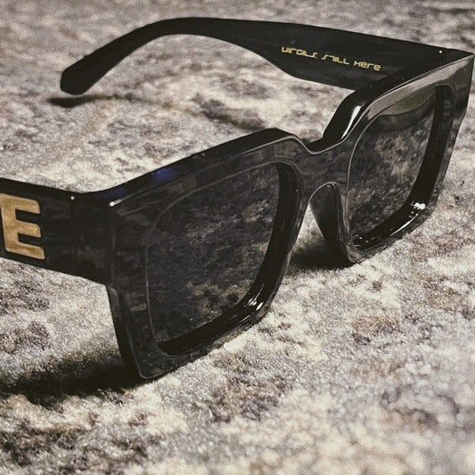 FUBUVISION 002 (VIRGIL WAS HERE) LIMITED EDITION BLACK SUNGLASSES