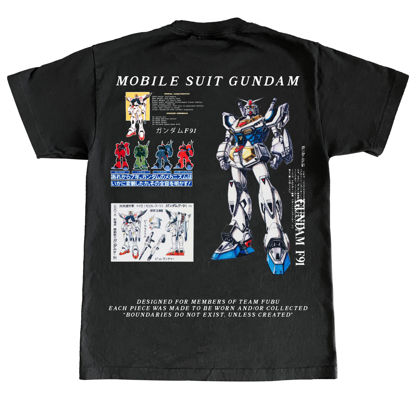 LEGENDARY EDITION "GUNDAM SCHEMATIC" VINTAGE TEE (MADE TO ORDER)