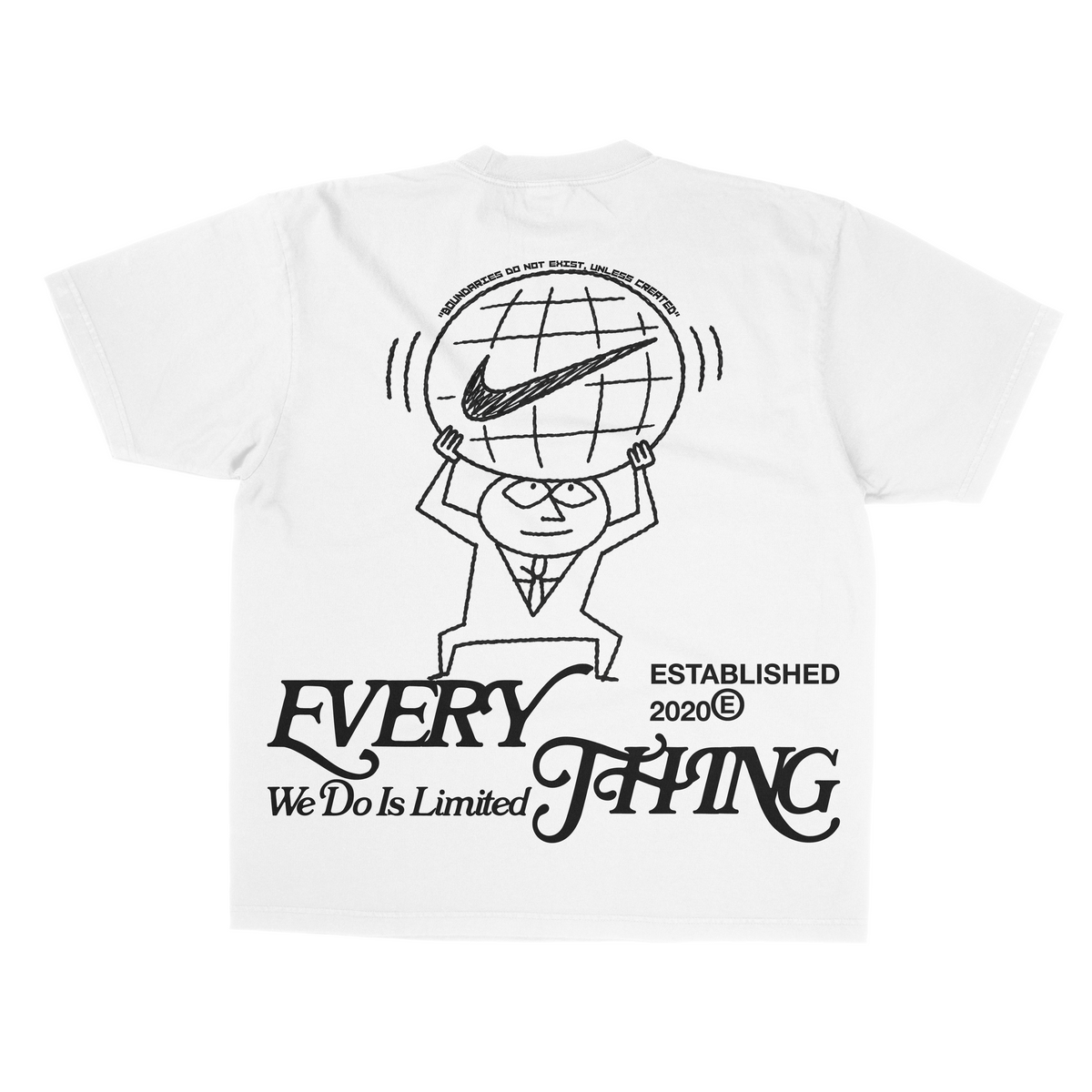 WHITE NIKE x EWDIL "CHICAGO NIKELAB" TEE [MADE TO ORDER]